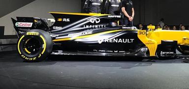 雷诺发布新车RS.17 黄黑主色调侧翼设计激进