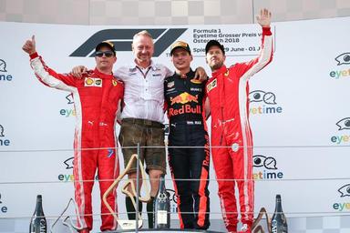 F1奥地利站维斯塔潘夺冠 梅赛德斯罕见双退赛